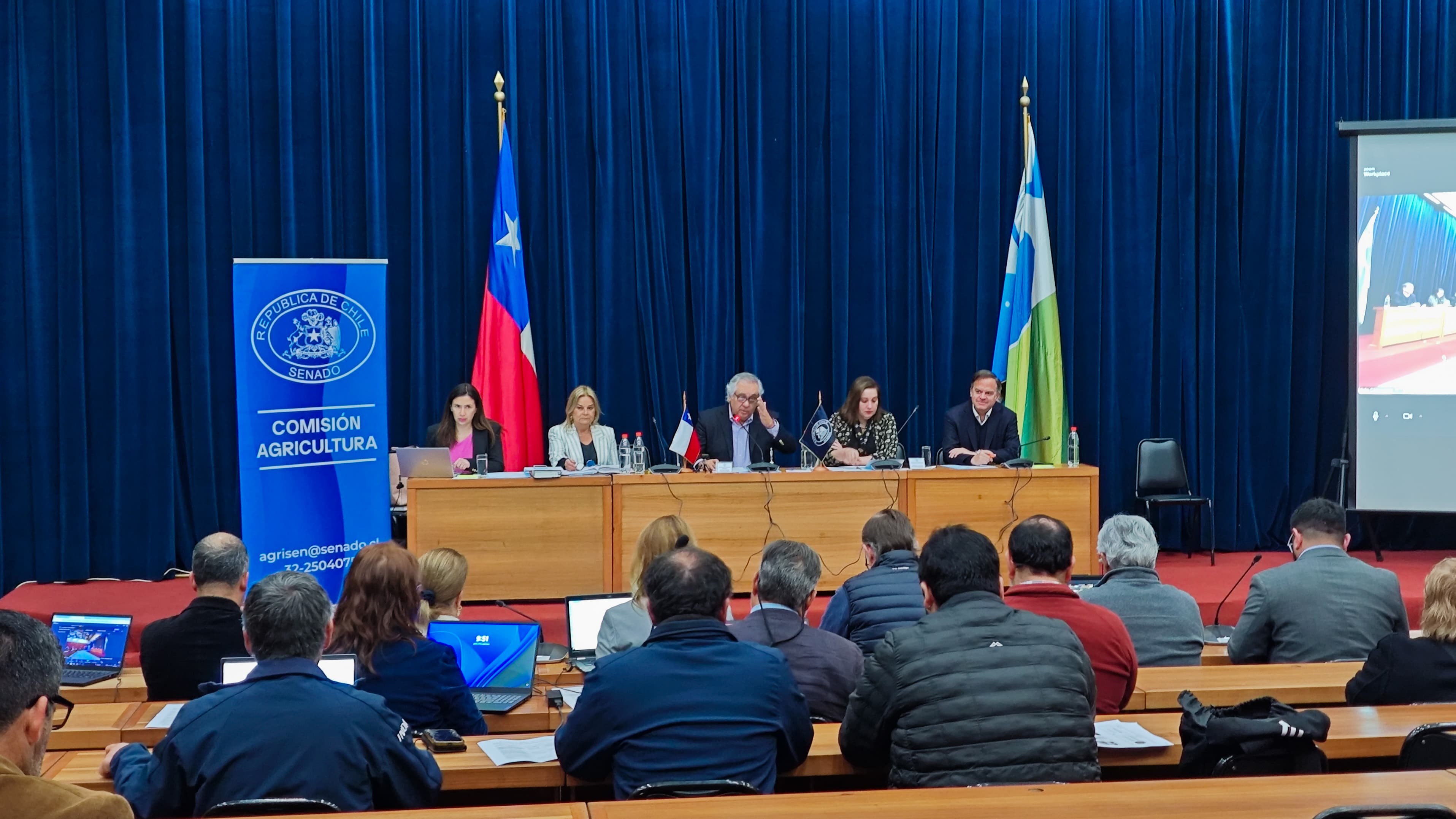 Comisión de Agricultura del Senado analizó la situación hídrica de la Región de Coquimbo.