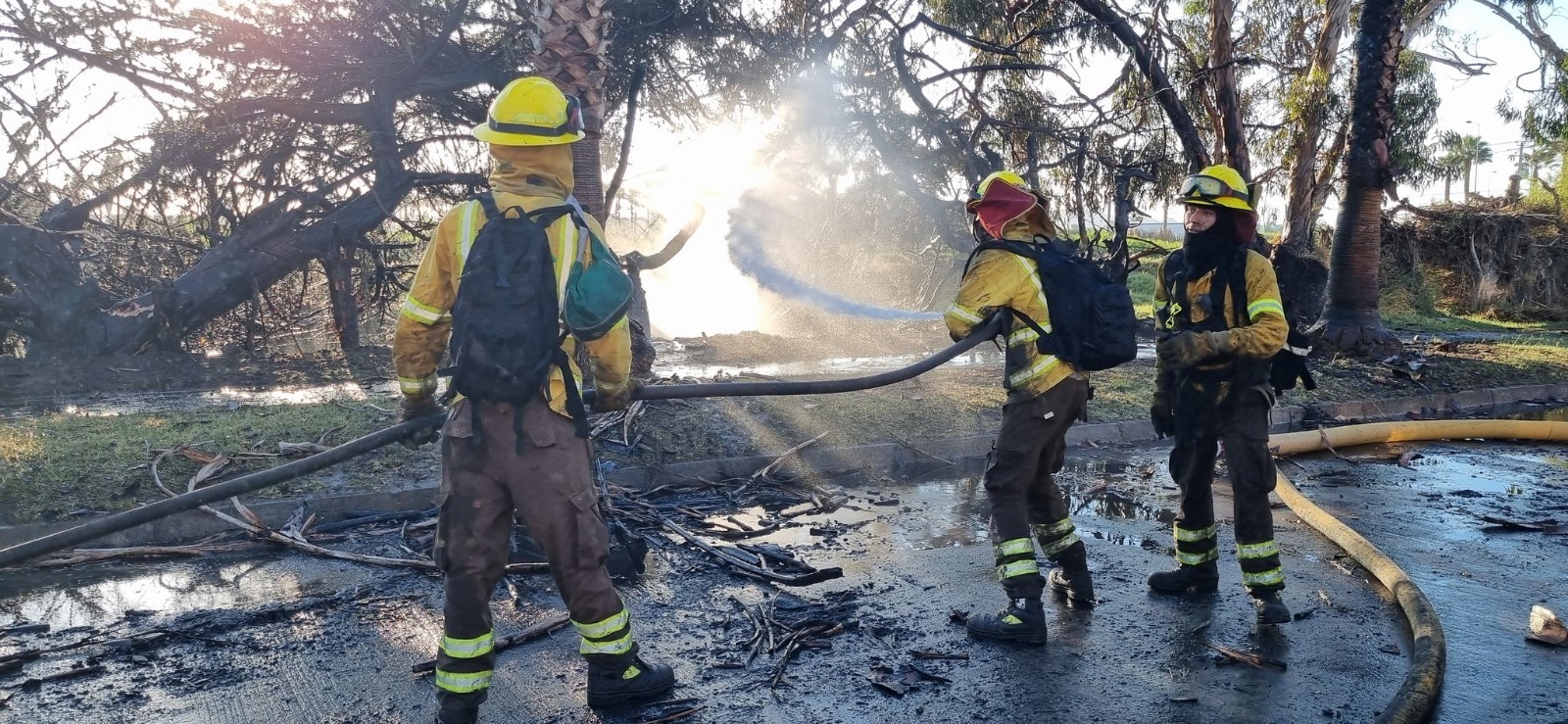 Se constituyen las primeras brigadas para combatir incendios forestales en la región