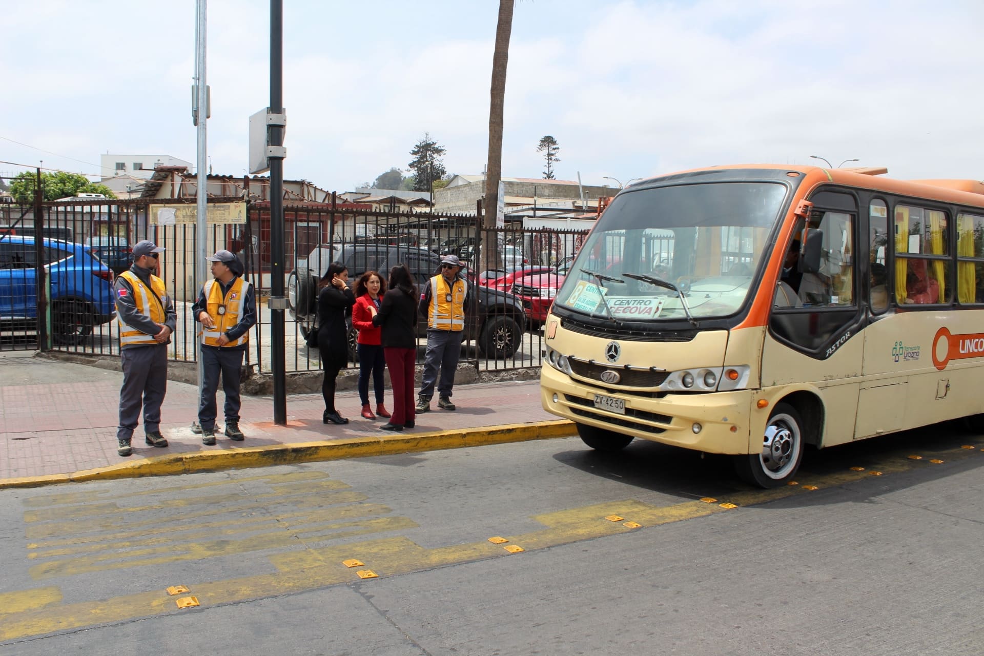 Entra en marcha blanca el Eje Cienfuegos, vía prioritaria para el transporte público en La Serena